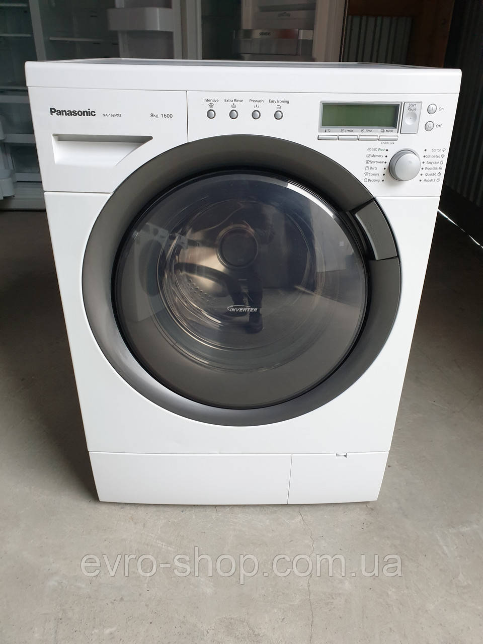 Пральна машина Panasonic 8 KG / 2017-го року випуску / NA-168VX2, фото 1