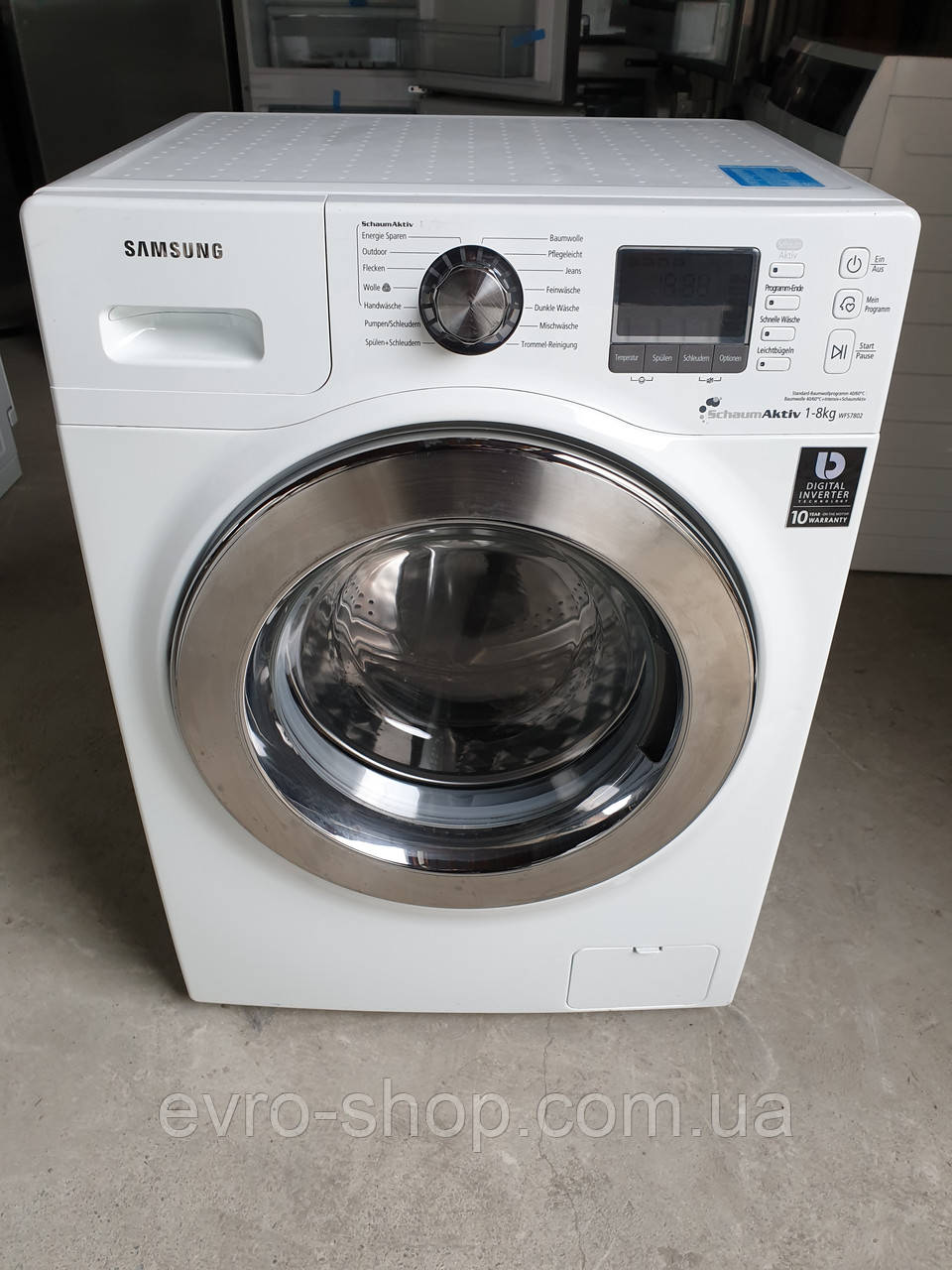 Вузька пральна машина SAMSUNG 8 KG / WFS7802, фото 1