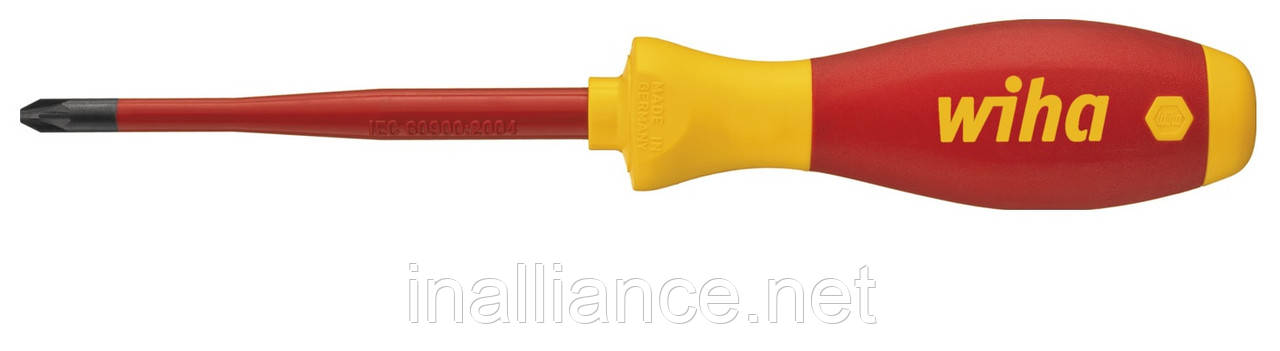 Викрутка PZ1 х 80 мм electric slimFix SoftFinish Wiha 35395, фото 1