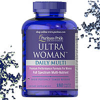 Вітаміни для жінок Puritan's Pride ULTRA WOMAN Daily Multi 180 таблеток