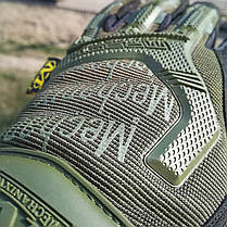 Рукавиці тактичні Mechanix M72-002 полнопалые, оливкові, фото 5