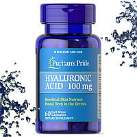 Гіалуронова кислота Puritan's Pride Hyaluronic Acid 100 мг 60 капсул