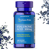 Гіалуронова кислота Puritan's Pride Hyaluronic Acid 100 мг 120 капсул