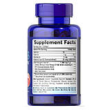 Риб'ячий жир Puritan's Pride Omega-3 Fish Oil 1000 мг + Підтримка кісток 60 гелевих капсул, фото 3