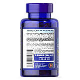 Риб'ячий жир Puritan's Pride Omega-3 Fish Oil 1000 мг + Підтримка кісток 60 гелевих капсул, фото 2