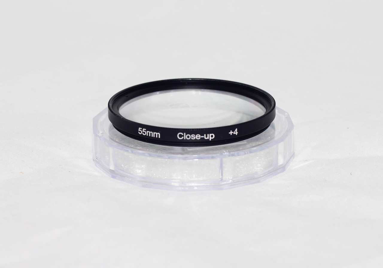 Світлофільтр - макрооб'єктив КРУПНО +4 55мм