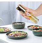 Розпилювач ємність для олії, соусів, заправок, оцту скляний 130 мл OIL BOTTLE ОПТ, фото 7