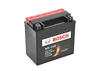 Аккумулятор мото 12 А/ч 12V 200A (150x87x145mm) AGM АКБ BOSCH 0092M60180 = YTX14-BS / YTX14-4