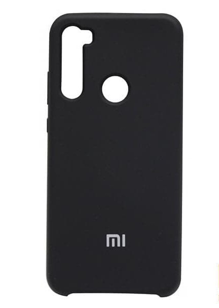 Чохол-бампер Silicone cover з мікрофіброю для Xiaomi Redmi Note 8, фото 1