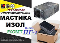 Мастика ІЗОЛ Ecobit марка ПГ-1 ТУ 21-27-37 —89 бітумна
