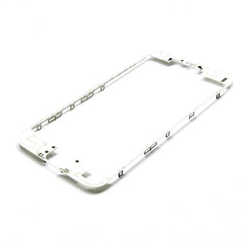 Рамка дисплея LCD iPhone 6S Plus White з термоклеєм