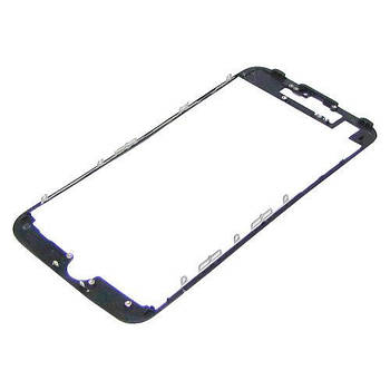 Рамка дисплея LCD iPhone 7 Black с термоклеем