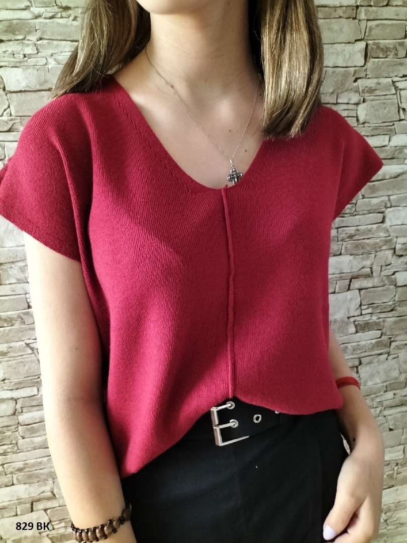 Кофта з коротким рукавом жіноча 829 ВК, фото 1