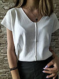 Кофта з коротким рукавом жіноча 829 ВК, фото 3