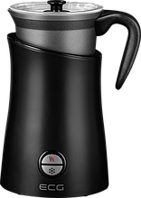 Спінювач молока, капучинатор ECG NM 2255 Latte Art Black (550Вт, 300мл, Чехія)