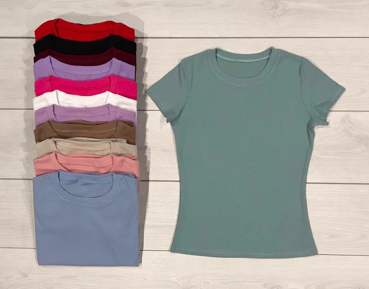 Жіноча універсальна футболка, комплект з усіх кольорів.