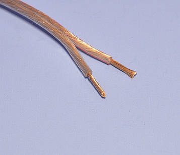 Кабель акуст. CCA прозорий 2х2,50мм кв. Cabletech KAB0360