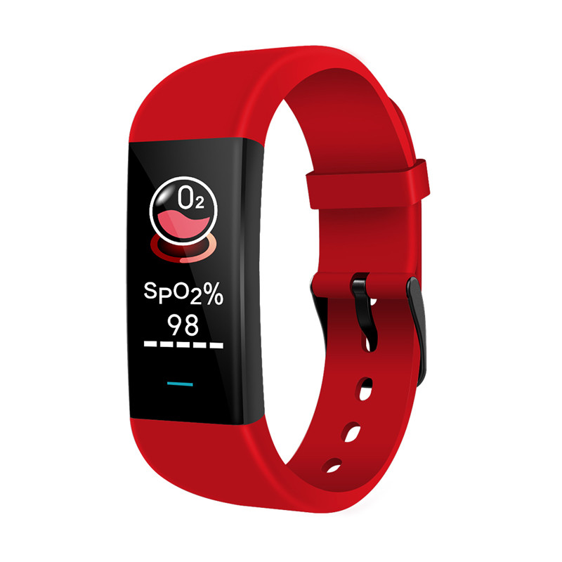 Водонепроникні фітнес-годинник Wristbrand YWK-P9 для Android і IOS червоні
