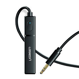 Передавач UGREEN Bluetooth 5.0 Aux бездротової аудіо адаптер 3,5 мм з aptX LL Dual Link для ТВ PS4