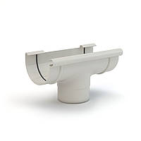 Воронка зливна для жолоби Gamrat-100/90мм білий