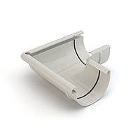 Кут зовнішній 90 градусів для жолоби Gamrat-100 білий