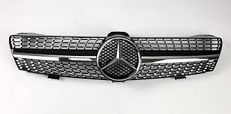 Решітка радіатора Mercedes CLS W219 (05-07) стиль Diamond