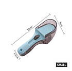 Регульована пластикова мірна ложка 2 штук Adjustable measurement spoone ОПТ, фото 4