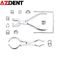 1 набор стоматологических резиновых плотин перфоратор для ухода за зубами плоскогубцы ортодонтический материал