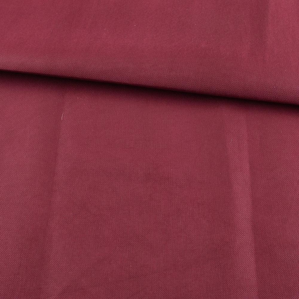 Флізелін неклейовий (спанбонд) бордовий, щільність 80, ш.160