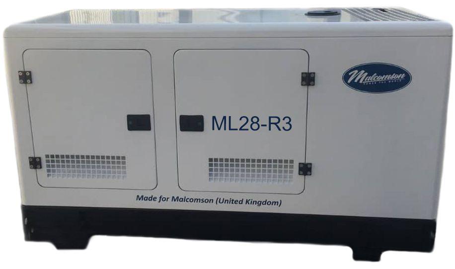 Генератор дизельний 3ф 20 кВт Malcomson ML28-R3