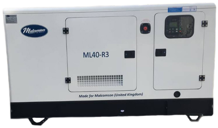 Генератор дизельний 3ф 30 кВт Malcomson ML40-R3
