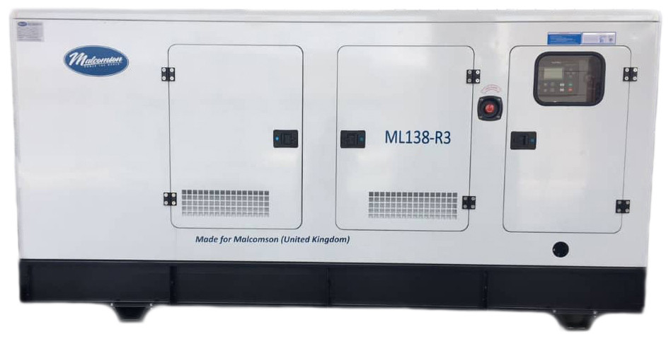 Генератор дизельний 3ф 100 кВт Malcomson ML138-R3