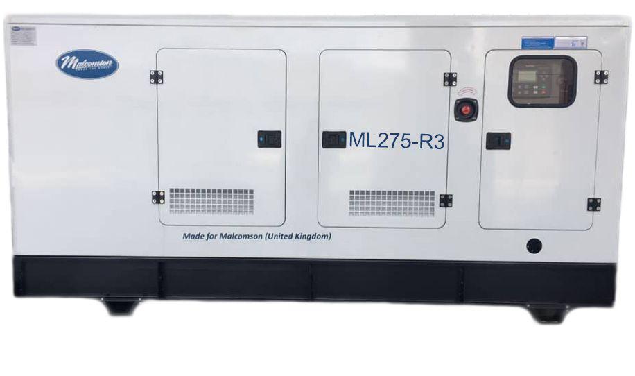 Генератор дизельний 3ф 200 кВт Malcomson ML275-R3