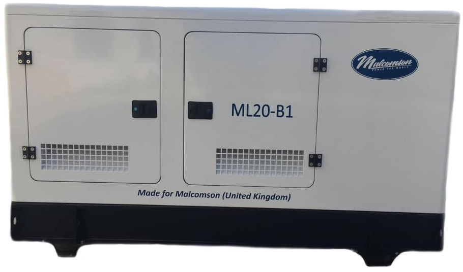 Генератор дизельний 1ф 18 кВт Malcomson ML20-B1