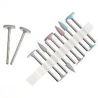 Набор для полировки зубов из стоматологического фарфора HP 0312, 12 шт./комплект