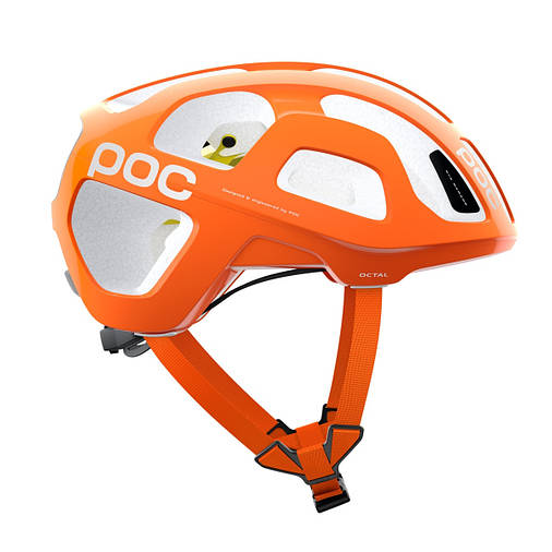 Шолом велосипедний POC Octal MIPS L 56-62 Fluorescent Orange, фото 2