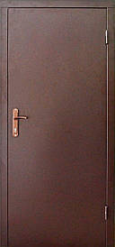 Двері вхідні Redfort метал / метал RAL 8017 серія Економ