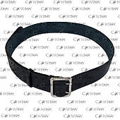 Ремінь шкіряний чорний