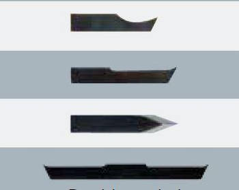 Змінні леза для чищення кутів і різьб