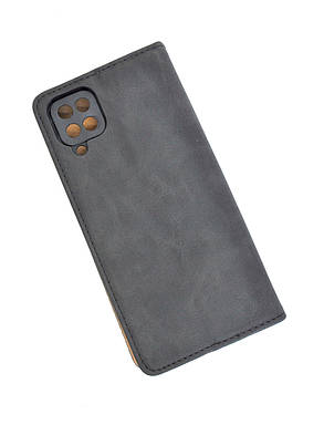 Чохол книжка для телефону Samsung A01/A015 NANCY на магніті з функцією підставки і кишенею для карт Black 4you, фото 3