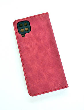 Чохол книжка для телефону Samsung A01/A015 NANCY на магніті з функцією підставки і кишенею для карток Red 4you, фото 3