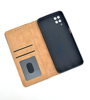 Чохол книжка для телефону Samsung A02s/A025 NANCY на магніті з функцією підставки і кишенею для карток Blue 4you, фото 2