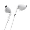 Навушники з мікрофоном провідні вкладиші гарнітура BOROFONE BM30 Білий, фото 2