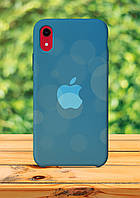 Чехол для apple iphone XR Apple Голубые огоньки чехол с принтом