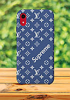 Чехол для apple iphone XR В стиле Supreme Louis Vuitton чехол с принтом