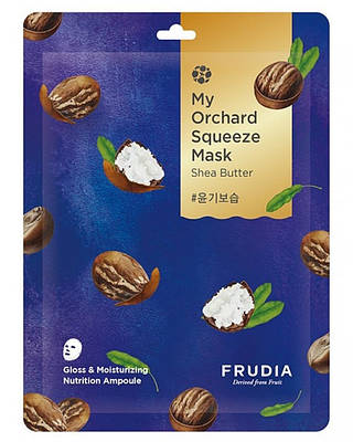 Тканинна маска відновлювальна з олією ши Frudia My Orchard Squeeze Mask Shea Butter 25 ml