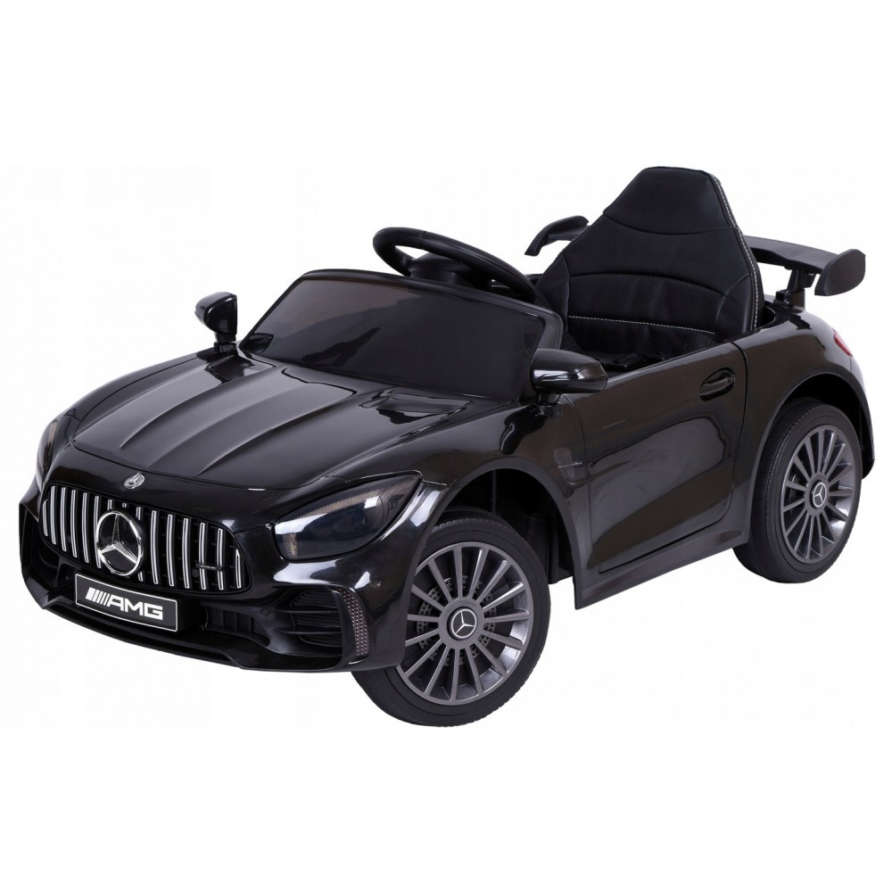 Дитячий автомобіль на акумуляторі Mercedes BBH-011 з пультом чорний (колеса EVA)
