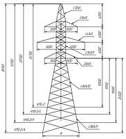 Анкерно-угловая опора У110-2+9