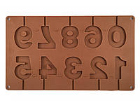 Форма силіконова для цукерок Цифри