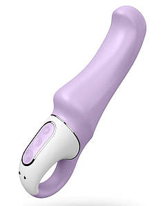 Потужний вібратор Satisfyer Vibes Charming Smile з гнучким дулом, литий силікон, 12 режимів роботи